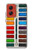S3243 Watercolor Paint Set Hülle Schutzhülle Taschen für Motorola Moto G Stylus 5G (2024)