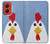 S3254 Chicken Cartoon Hülle Schutzhülle Taschen für Motorola Moto G Stylus 5G (2024)