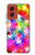 S3292 Colourful Disco Star Hülle Schutzhülle Taschen für Motorola Moto G Stylus 5G (2024)