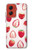 S3481 Strawberry Hülle Schutzhülle Taschen für Motorola Moto G Stylus 5G (2024)