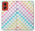 S3499 Colorful Heart Pattern Hülle Schutzhülle Taschen für Motorola Moto G Stylus 5G (2024)