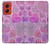 S3710 Pink Love Heart Hülle Schutzhülle Taschen für Motorola Moto G Stylus 5G (2024)