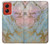 S3717 Rose Gold Blue Pastel Marble Graphic Printed Hülle Schutzhülle Taschen für Motorola Moto G Stylus 5G (2024)