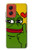 S3945 Pepe Love Middle Finger Hülle Schutzhülle Taschen für Motorola Moto G Stylus 5G (2024)