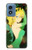 S0095 Peter Pan's Tinker Bell Hülle Schutzhülle Taschen für Motorola Moto G Play 4G (2024)