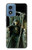 S1024 Grim Reaper Skeleton King Hülle Schutzhülle Taschen für Motorola Moto G Play 4G (2024)