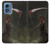 S1319 Grim Reaper Death Scythe Hülle Schutzhülle Taschen für Motorola Moto G Play 4G (2024)