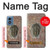 S1454 Trilobite Fossil Hülle Schutzhülle Taschen für Motorola Moto G Play 4G (2024)