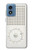S1857 Retro Transistor Radio Hülle Schutzhülle Taschen für Motorola Moto G Play 4G (2024)