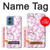 S1972 Sakura Cherry Blossoms Hülle Schutzhülle Taschen für Motorola Moto G Play 4G (2024)