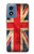 S2303 British UK Vintage Flag Hülle Schutzhülle Taschen für Motorola Moto G Play 4G (2024)