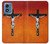 S2421 Jesus Christ On The Cross Hülle Schutzhülle Taschen für Motorola Moto G Play 4G (2024)