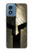 S2673 Spartan Warrior Helmet Hülle Schutzhülle Taschen für Motorola Moto G Play 4G (2024)
