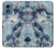 S2689 Blue Marble Texture Graphic Printed Hülle Schutzhülle Taschen für Motorola Moto G Play 4G (2024)