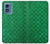 S2704 Green Fish Scale Pattern Graphic Hülle Schutzhülle Taschen für Motorola Moto G Play 4G (2024)