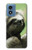 S2708 Smiling Sloth Hülle Schutzhülle Taschen für Motorola Moto G Play 4G (2024)