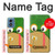 S2765 Frog Bee Cute Cartoon Hülle Schutzhülle Taschen für Motorola Moto G Play 4G (2024)