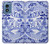 S2768 Willow Pattern Graphic Hülle Schutzhülle Taschen für Motorola Moto G Play 4G (2024)