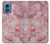 S2843 Pink Marble Texture Hülle Schutzhülle Taschen für Motorola Moto G Play 4G (2024)