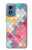 S2947 Candy Minimal Pastel Colors Hülle Schutzhülle Taschen für Motorola Moto G Play 4G (2024)
