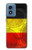 S2965 Belgium Football Soccer Hülle Schutzhülle Taschen für Motorola Moto G Play 4G (2024)
