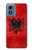 S2982 Albania Football Soccer Hülle Schutzhülle Taschen für Motorola Moto G Play 4G (2024)