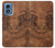 S3209 Sak Yant Twin Tiger Hülle Schutzhülle Taschen für Motorola Moto G Play 4G (2024)