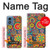 S3272 Colorful Pattern Hülle Schutzhülle Taschen für Motorola Moto G Play 4G (2024)
