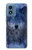 S3410 Wolf Dream Catcher Hülle Schutzhülle Taschen für Motorola Moto G Play 4G (2024)