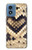 S3417 Diamond Rattle Snake Graphic Print Hülle Schutzhülle Taschen für Motorola Moto G Play 4G (2024)