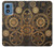 S3442 Clock Gear Hülle Schutzhülle Taschen für Motorola Moto G Play 4G (2024)