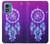 S3484 Cute Galaxy Dream Catcher Hülle Schutzhülle Taschen für Motorola Moto G Play 4G (2024)