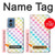 S3499 Colorful Heart Pattern Hülle Schutzhülle Taschen für Motorola Moto G Play 4G (2024)