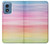 S3507 Colorful Rainbow Pastel Hülle Schutzhülle Taschen für Motorola Moto G Play 4G (2024)