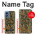 S3661 William Morris Forest Velvet Hülle Schutzhülle Taschen für Motorola Moto G Play 4G (2024)