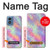 S3706 Pastel Rainbow Galaxy Pink Sky Hülle Schutzhülle Taschen für Motorola Moto G Play 4G (2024)