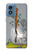 S3723 Tarot Card Age of Wands Hülle Schutzhülle Taschen für Motorola Moto G Play 4G (2024)