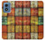 S3861 Colorful Container Block Hülle Schutzhülle Taschen für Motorola Moto G Play 4G (2024)