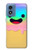 S3939 Ice Cream Cute Smile Hülle Schutzhülle Taschen für Motorola Moto G Play 4G (2024)