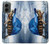 S0084 Turtle in the Rain Hülle Schutzhülle Taschen für Motorola Moto G 5G (2024)