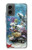 S0227 Aquarium Hülle Schutzhülle Taschen für Motorola Moto G 5G (2024)