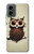 S0360 Coffee Owl Hülle Schutzhülle Taschen für Motorola Moto G 5G (2024)
