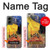 S0929 Van Gogh Cafe Terrace Hülle Schutzhülle Taschen für Motorola Moto G 5G (2024)