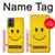 S1146 Yellow Sun Smile Hülle Schutzhülle Taschen für Motorola Moto G 5G (2024)