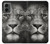 S1352 Lion Face Hülle Schutzhülle Taschen für Motorola Moto G 5G (2024)