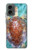 S1424 Sea Turtle Hülle Schutzhülle Taschen für Motorola Moto G 5G (2024)