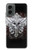 S1434 Skull Wing Tattoo Biker Hülle Schutzhülle Taschen für Motorola Moto G 5G (2024)