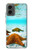 S1679 Starfish Sea Beach Hülle Schutzhülle Taschen für Motorola Moto G 5G (2024)