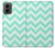 S1723 Mint Chevron Zigzag Hülle Schutzhülle Taschen für Motorola Moto G 5G (2024)