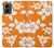 S2245 Hawaiian Hibiscus Orange Pattern Hülle Schutzhülle Taschen für Motorola Moto G 5G (2024)